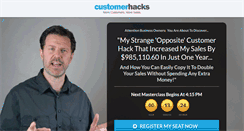 Desktop Screenshot of customerhack.com